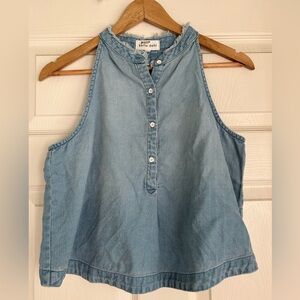 Bella Dahl Light Blue Tank Top